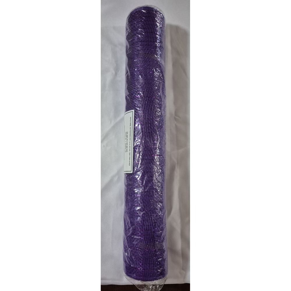 21 in x 10 Roll Of Purple Deco Mesh (S1568)